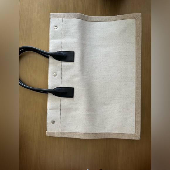 Saint Laurent Rive Gauche tote beige - Picture 4 of 10